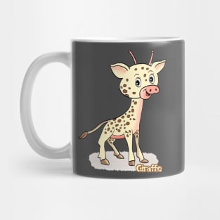 Giraffe t-shirt Mug